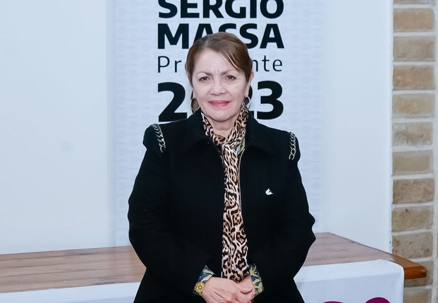 Blanca Cantero, intendenta de Presidente Perón