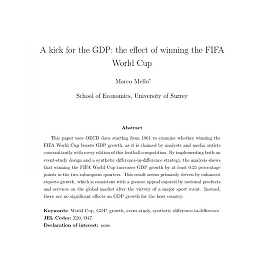 El informe de Marco Mello.