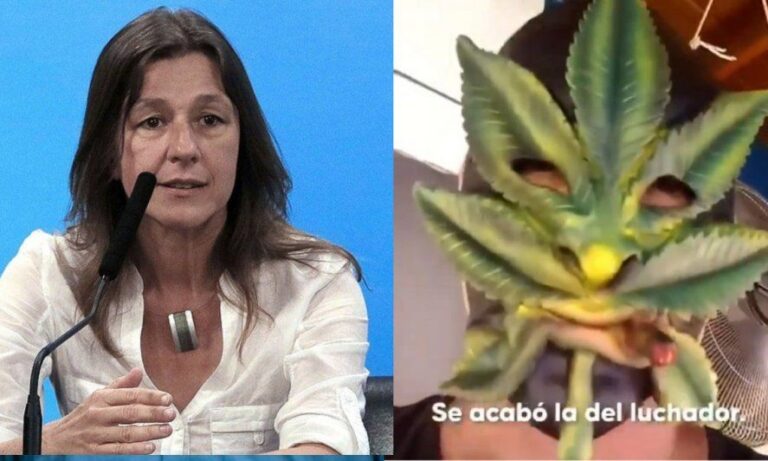“Cara de Cannabis”: Sabina Frederic opinó sobre la detención del “villano enmascarado” de Berni