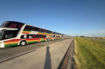 video: asi arranco la peregrinacion pincha a santiago del estero