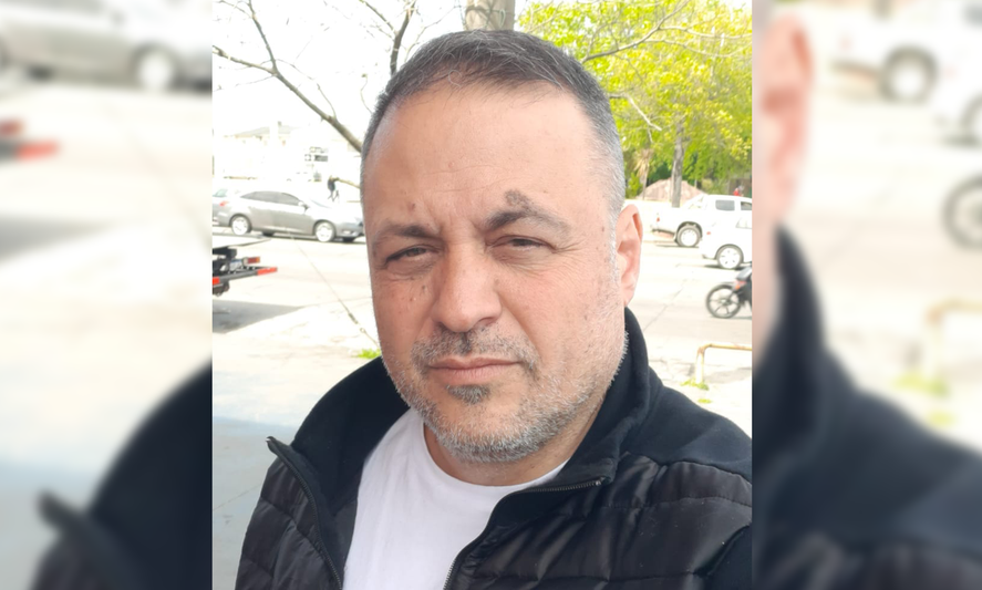 Carlos Pampillón, procesado por ser el líder de una banda neonazi de Mar del Plata.