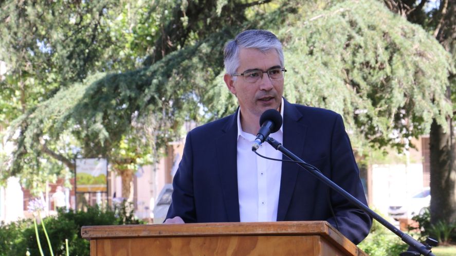 El candidato a diputado provincial, Carlos Puglelli, de las filas del Frente Renovador es uno de los intendentes que va por una banca