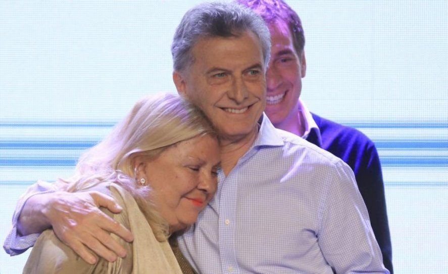 Macri y Carrió formaron parte de la alianza Cambiemos que gobernó el país y la provincia entre 2015 y 2019