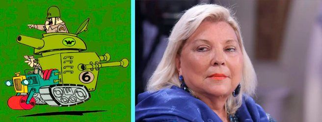 Elisa Carrió, el tanque explosivo de Juntos por el Cambio.