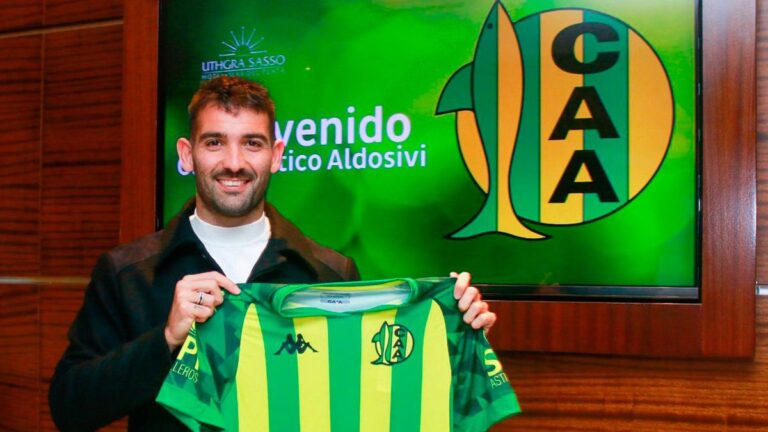 Cauteruccio le agradeció a Estudiantes y firmó en Aldosivi