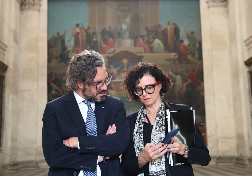 Santiago Cafiero y Cecilia Todesca, a cargo de la Cancillería que llevó a 40 empresas a Paraguay