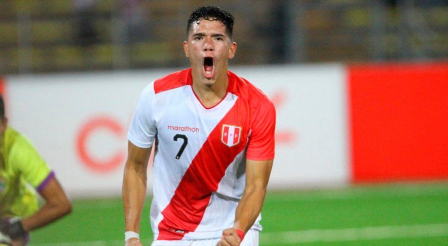 Yuriel Celi se destacó en las selecciones juveniles de Perú.