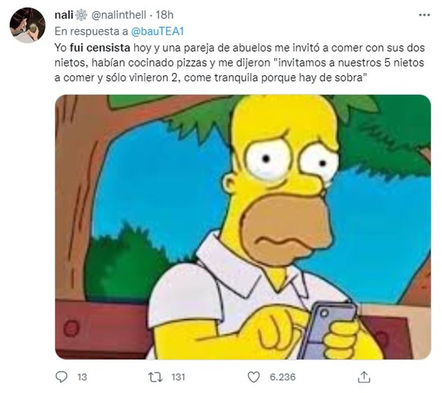 Personas que trabajaron durante el censo contaron su experiencia en Twitter