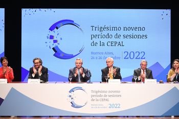 En la CEPAL,  Alberto Fernández pidió combatir la desigualdad en la región  