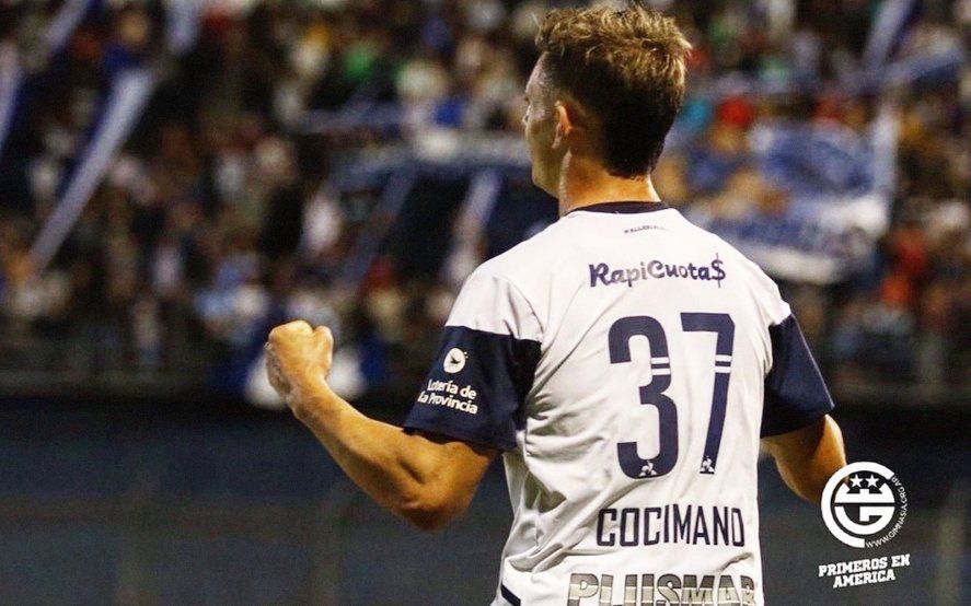 Sebastián Cocimano delantero de Gimnasia
