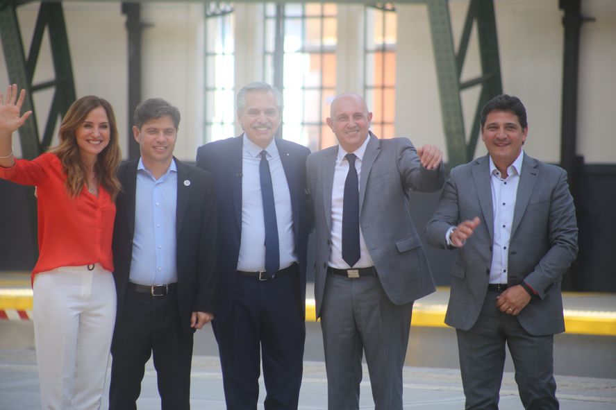 Con críticas al macrismo, Alberto Fernández y Axel Kicillof, inauguraron una obra histórica: “Los últimos que cuidaron la estación fueron productores de Hollywood”.