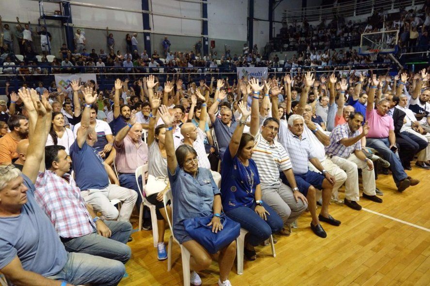 Gimnasia al momento de la aprobación del concurso.