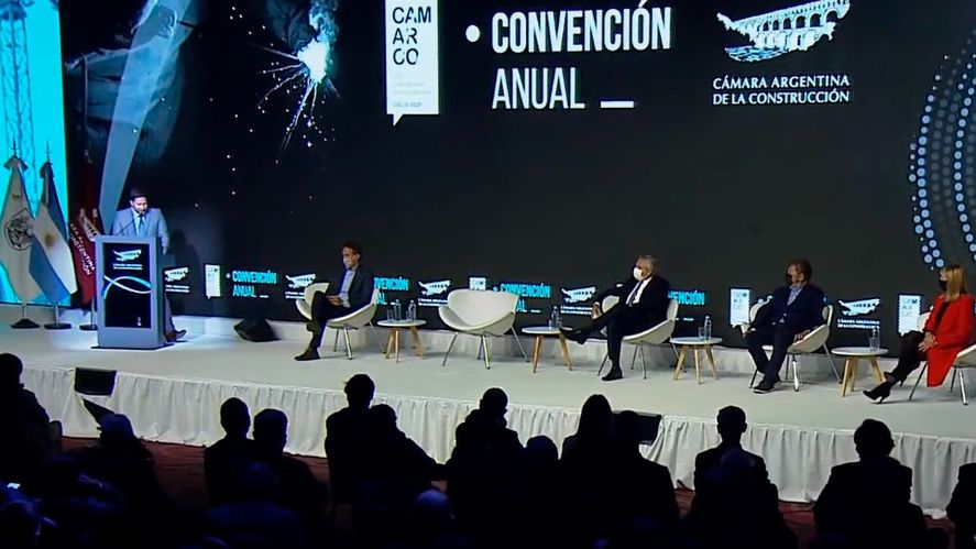 Convención anual de la Cámara Argentina de la Construcción.