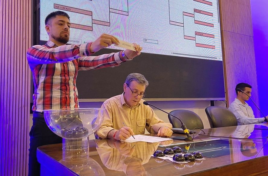 El sorteo en AFA de la Copa Federal de fútbol femenino.