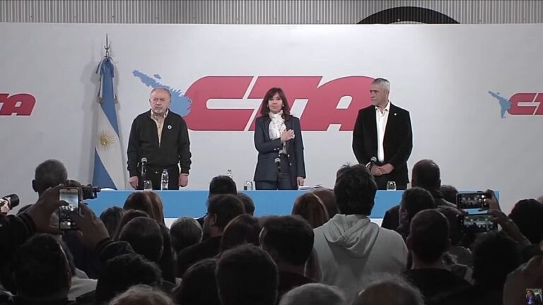 Cristina Kichner destrozó al Movimiento Evita: “El peronismo es laburo”