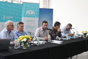 Reactivan comités de cuenca del Río Salado y muestran avances de la megaobra  (Foto @hernanralinqueo)