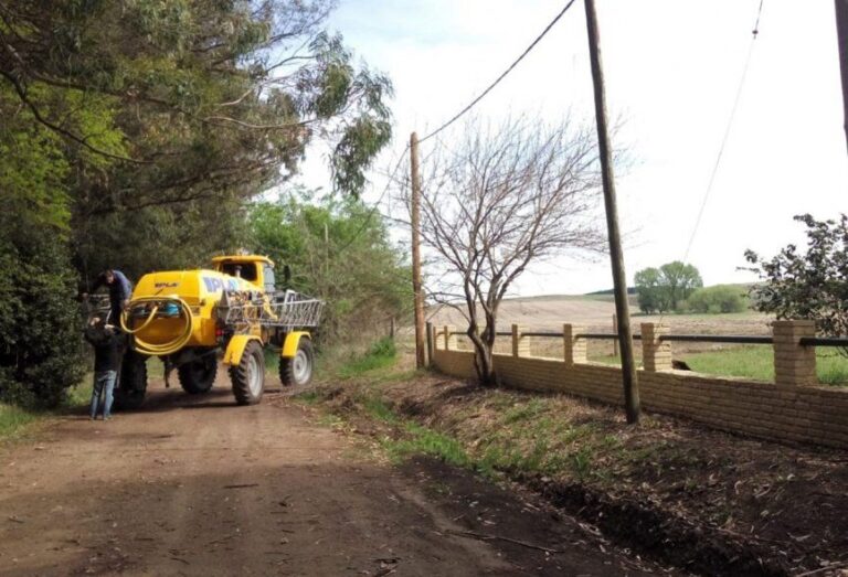 Tandil: exigen a Miguel Lunghi poner límite a fumigaciones