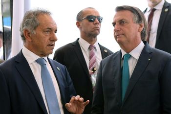 daniel scioli dio un poco de razon a milei y conto como se le planto a los bolsonaro