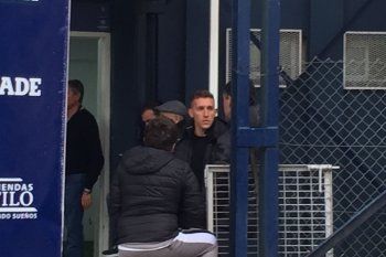 Pablo De Blasis viendo a Gimnasia en el Bosque