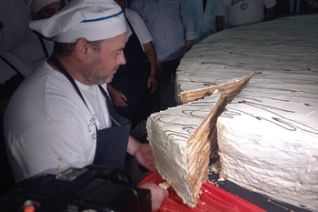 De la Garma realizará la Fiesta del Alfajor y realizará uno de más de 600 kilos.
