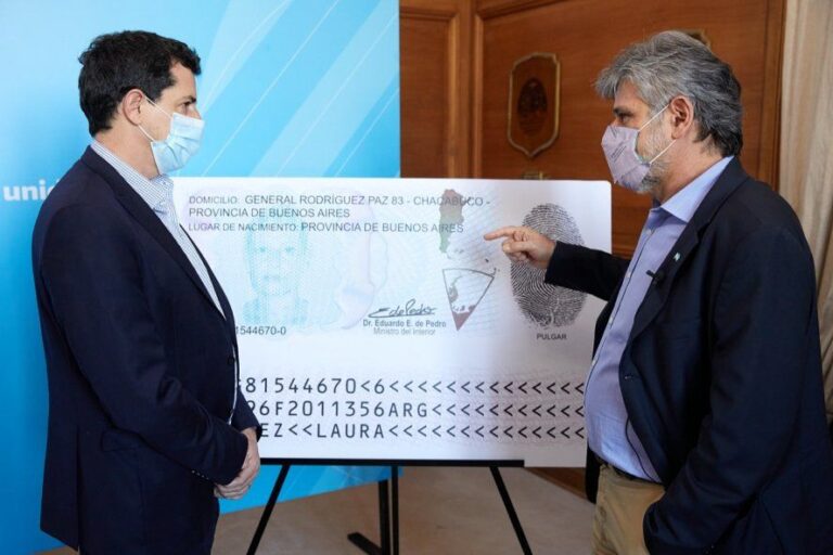 Presentaron el nuevo DNI