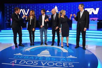 El debate entre los cuatro candidatos y las dos candidatas tuvo propuestas diversas y cruces interesantes El debate entre los cuatro candidatos y las dos candidatas tuvo propuestas diversas y cruces interesantes