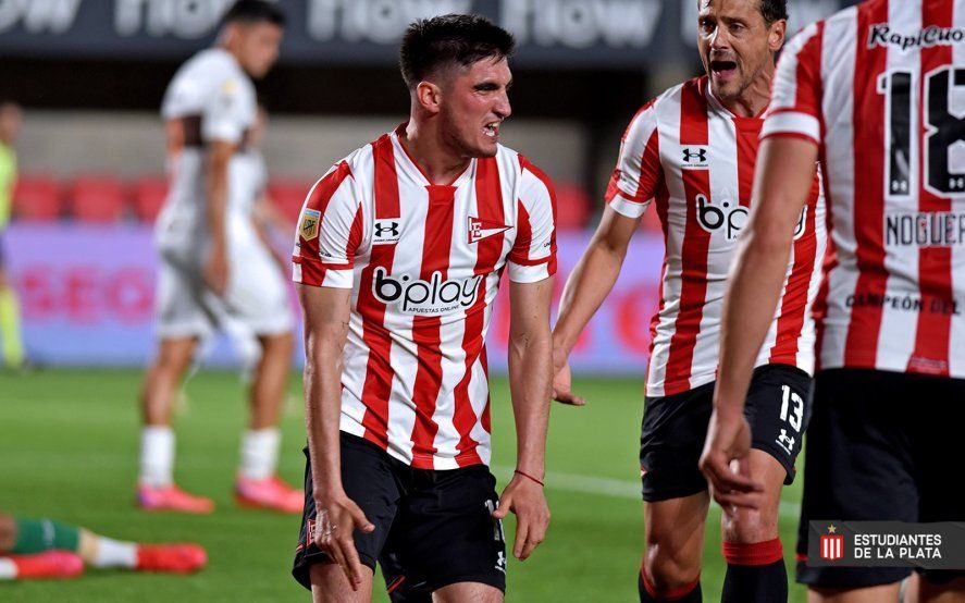 Del Prete marcó nuevamente en Estudiantes ante Platense.