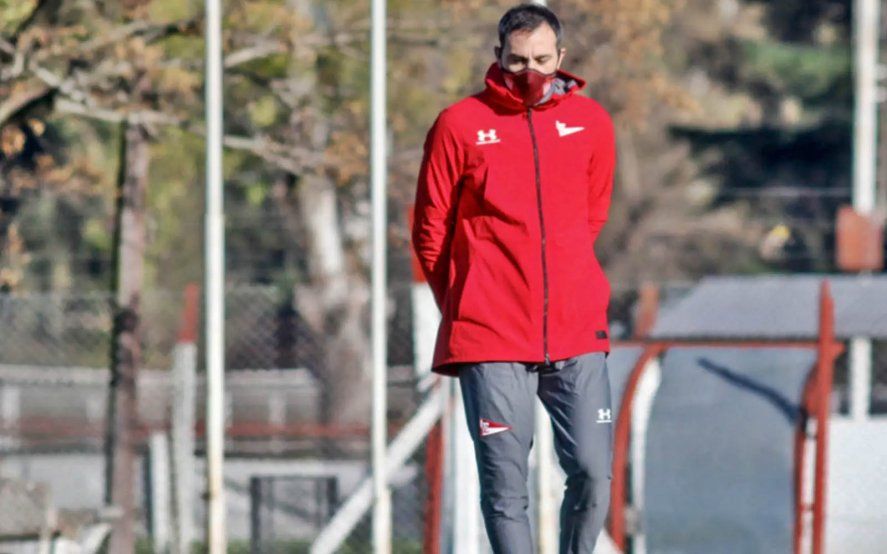 Leandro Desábato, técnico de Estudiantes