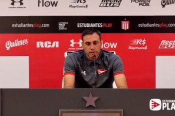 Leandro Desábato analizó el momento de Estudiantes