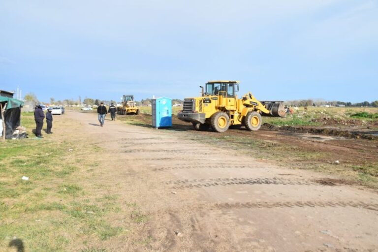 Olavarría: ejecutaron el desalojo de las tierras tomadas