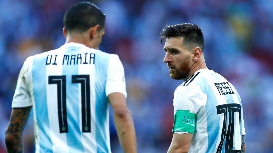 ¿Confiará Messi en Di María para el arco de la Selección?