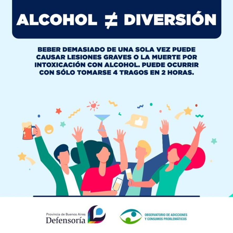 El Día del Estudiante suelen organizarse reuniones durante las cuales se consume alcohol