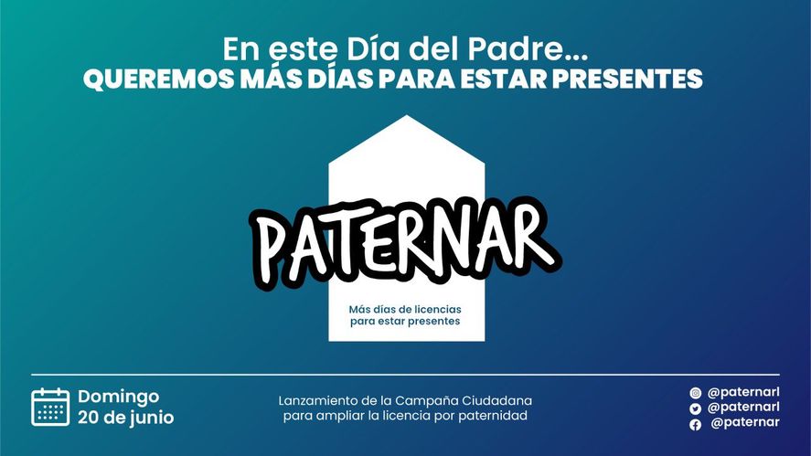 La campaña Paternar saldrá a la luz en el Día del Padre