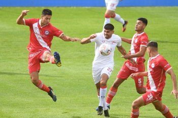 Leandro Díaz en Argentinos Vs. Estudiantes