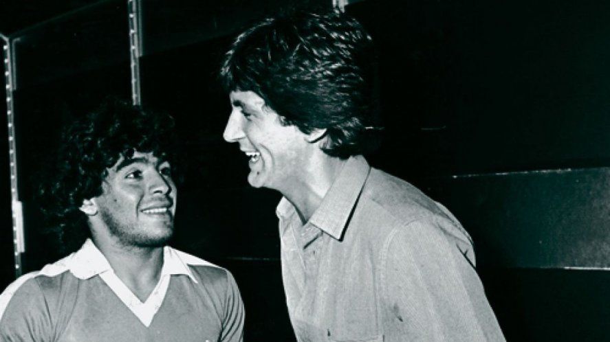 Amistad de años: Pelusa y la mirada de amor hacía Carlín Calvo.