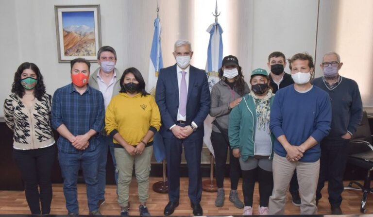 Julián Domínguez recibió a la Mesa Agroalimentaria
