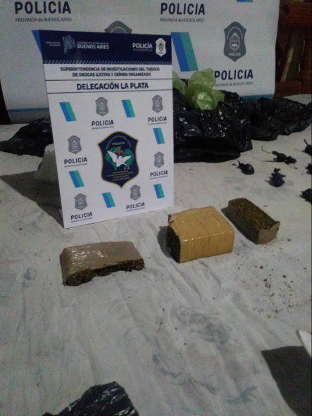 Cayó un matrimonio por comercializar marihuana en La Plata