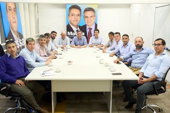 Sergio Massa obtuvo el apoyo de intendentes del MPN.