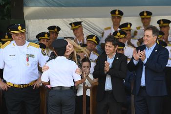 kicillof resalto los logros en materia de seguridad durante el aniversario de la policia bonaerense