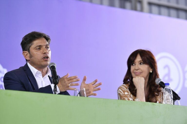Axel Kicillof: “Cristina te necesitamos”