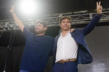 lanzado a presidente, juan grabois presento su libro junto a axel kicillof