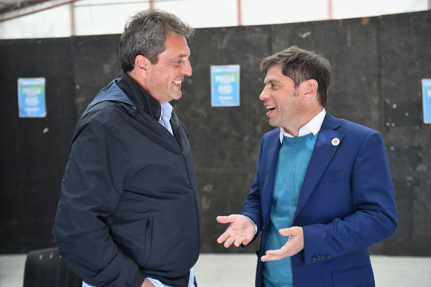 Axel Kicillof y Sergio Massa