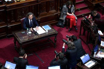 Santiago Cafiero defendió la gestión del Gobierno en el Senado
