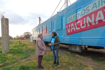 tren sanitario: asi fue el primer recorrido por la provincia