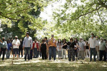 El acto de la UCR de Mar del Plata para respaldar a Maxi Abad. 