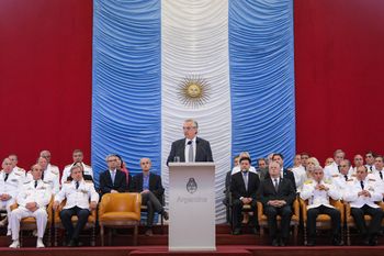 ﻿Alberto Fernández reclamó por la soberanía de las Islas Malvinas.