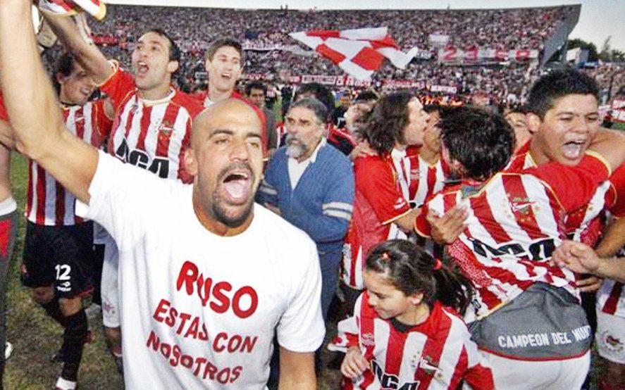 Los festejos de Estudiantes tras un título merecido de la mano de Sabella.