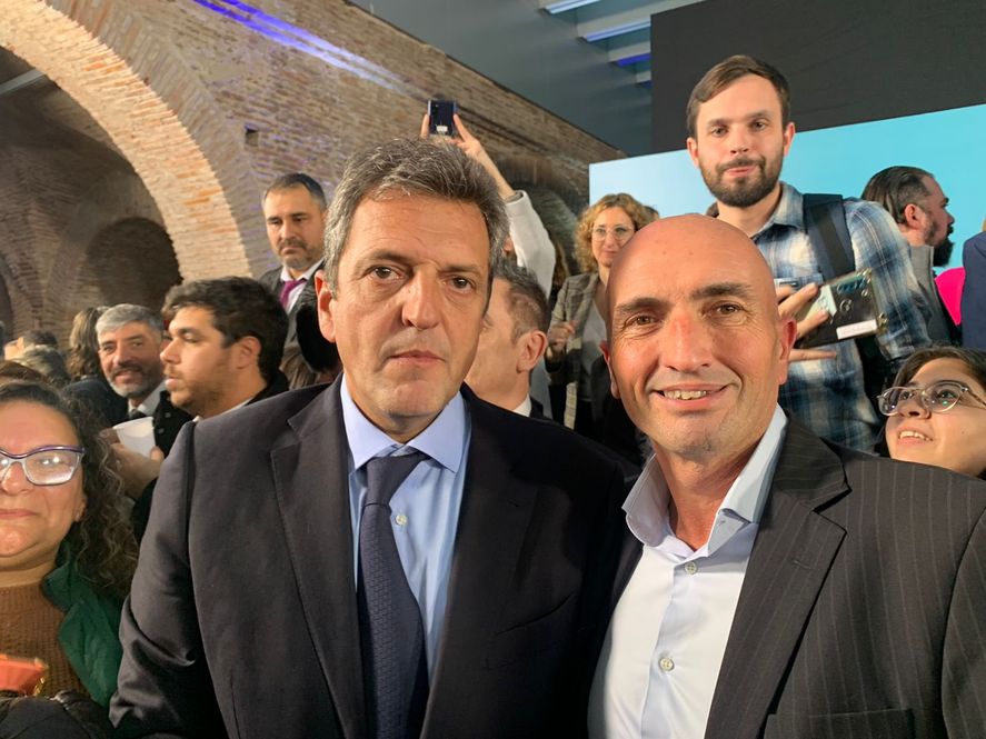Eduardo Rodríguez, principal referencia local de Sergio Massa y actual directivo de AUBASA