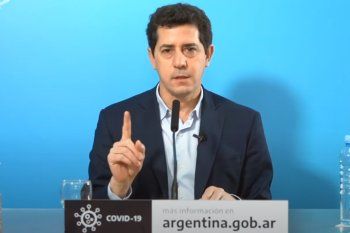 El ministro del Interiro, Eduardo Wado De Pedro, habló a través de un mensaje grabado en el que desmintió a Larreta. El ministro del Interiro, Eduardo Wado De Pedro, habló a través de un mensaje grabado en el que desmintió a Larreta.