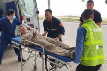 Incendios en el Delta: un avión hidrante aterrizó de emergencia 